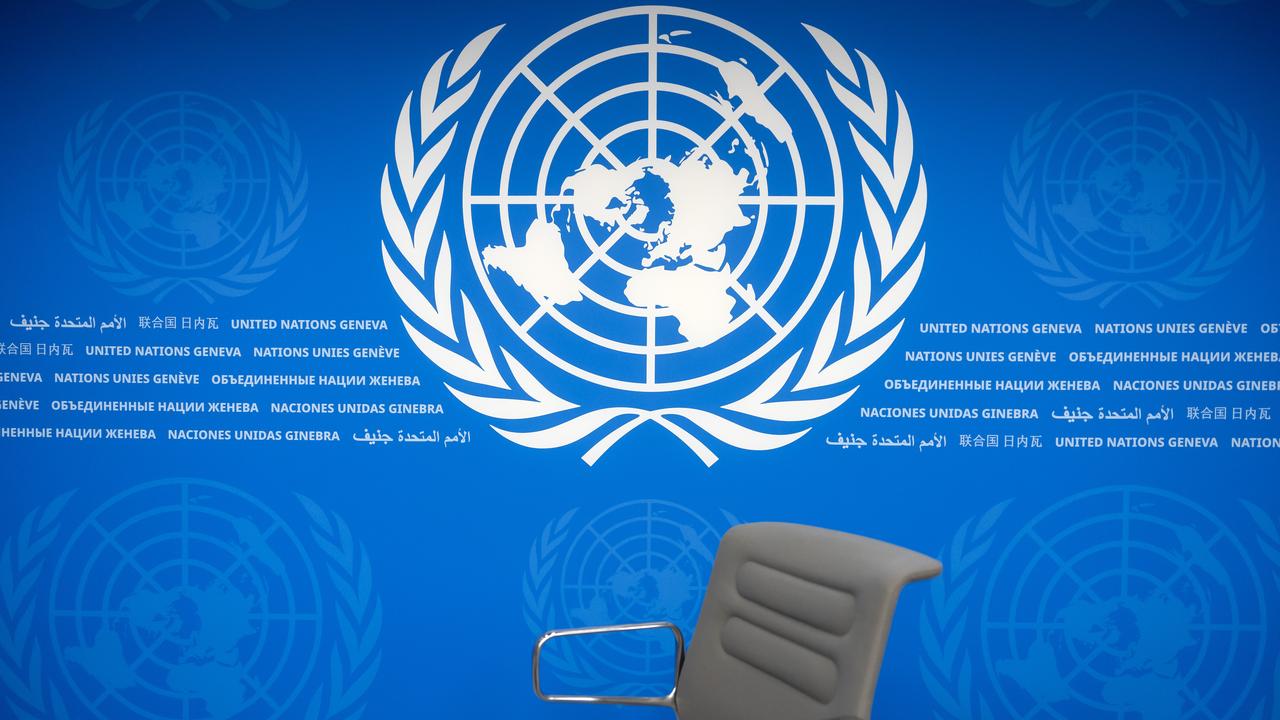 Le logo des Nations Unies. [Keystone - Salvatore Di Nolfi]