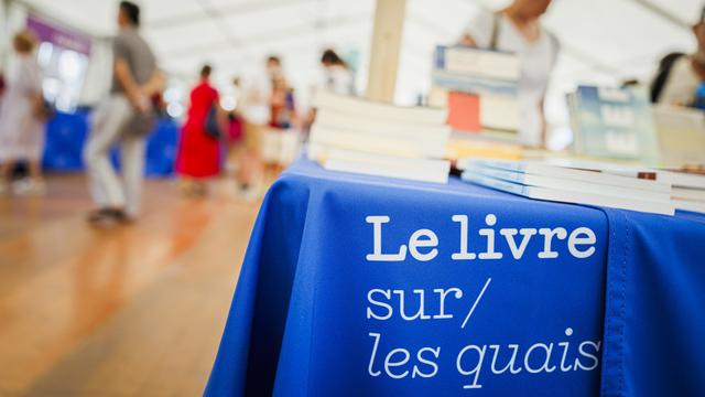 Le Livre sur les quais, 15e édition à Morges. [Keystone - Valentin Flauraud]