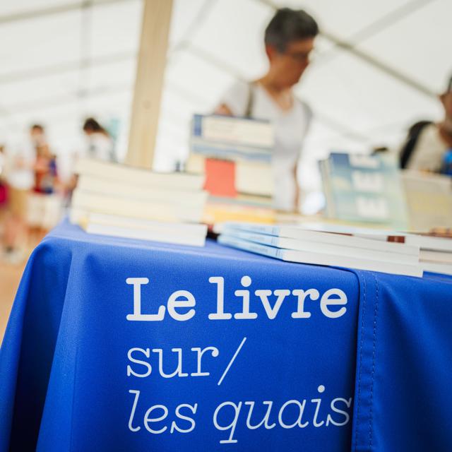 Le Livre sur les quais, 15e édition à Morges. [Keystone - Valentin Flauraud]