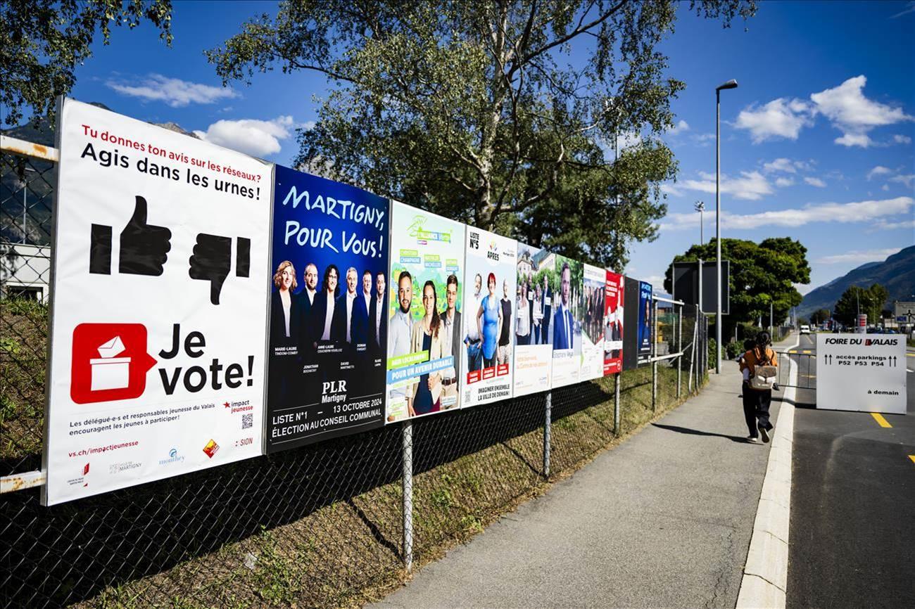 En Valais, L'UDC Et Le Centre Progressent, Le PLR Et Le PS Reculent ...