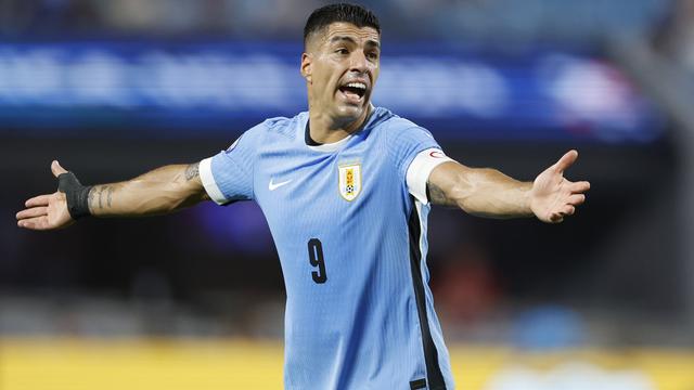 Luis Suarez a marqué l'histoire de la sélection uruguayenne. [KEYSTONE - NELL REDMOND]