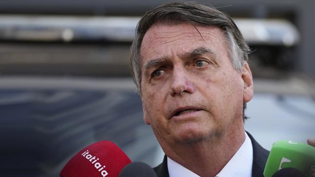 L'ancien président brésilien Jair Bolsonaro. [Keystone - AP Photo/Eraldo Peres]