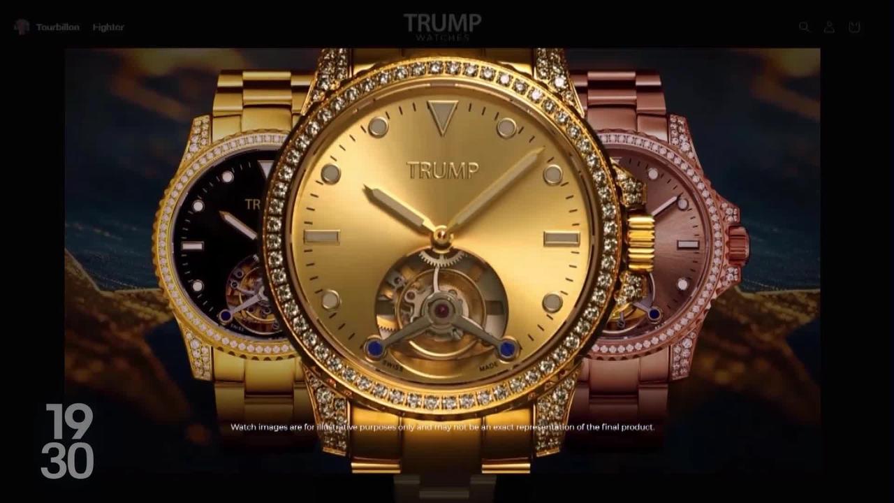 Pour financer sa campagne électorale, Donald Trump met en vente une montre en or fabriquée à La Chaux-de-Fonds (NE)