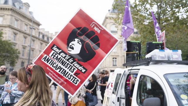 Manifestations féministes anticapitalistes. [AFP - HL FGARENZI]