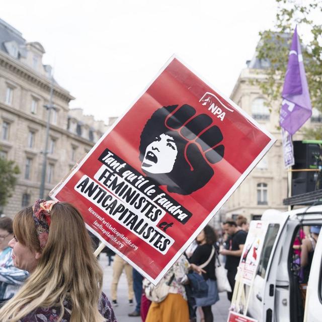Manifestations féministes anticapitalistes. [AFP - HL FGARENZI]