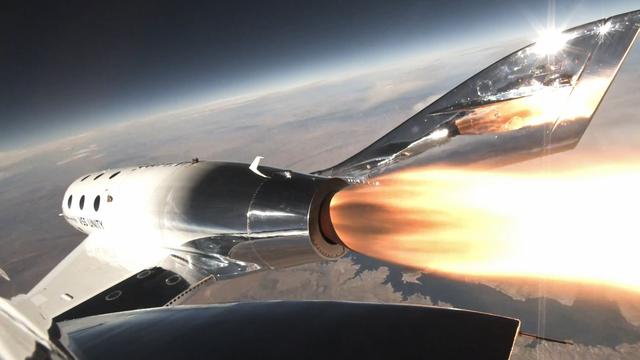 Virgin Galactic veut lancer des vols spatiaux depuis l'Italie. [KEYSTONE - VIRGIN GALACTIC HANDOUT]