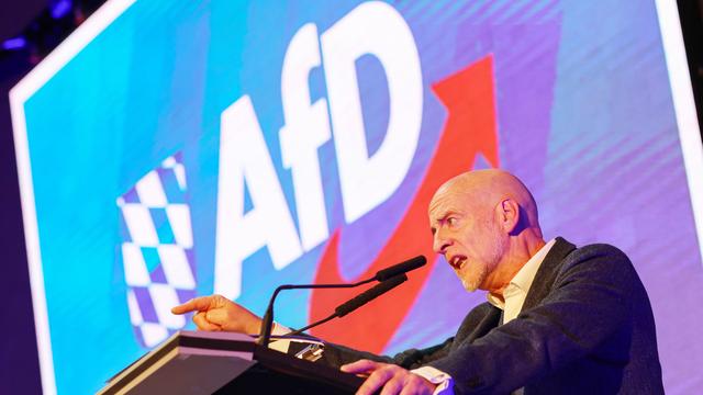 d'extrême droite allemand AfD cherche à faire élire ses membres dans les Églises protestantes allemandes. [Keystone - DPA/Daniel Löb]