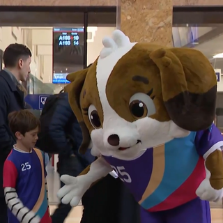 Maddli, la future mascotte de l'Euro 2025 qui se tiendra en Suisse. [RTS]