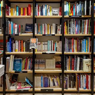 Illustration de l'intérieur d'une librairie. [AFP - Riccardo Milani / Hans Lucas]