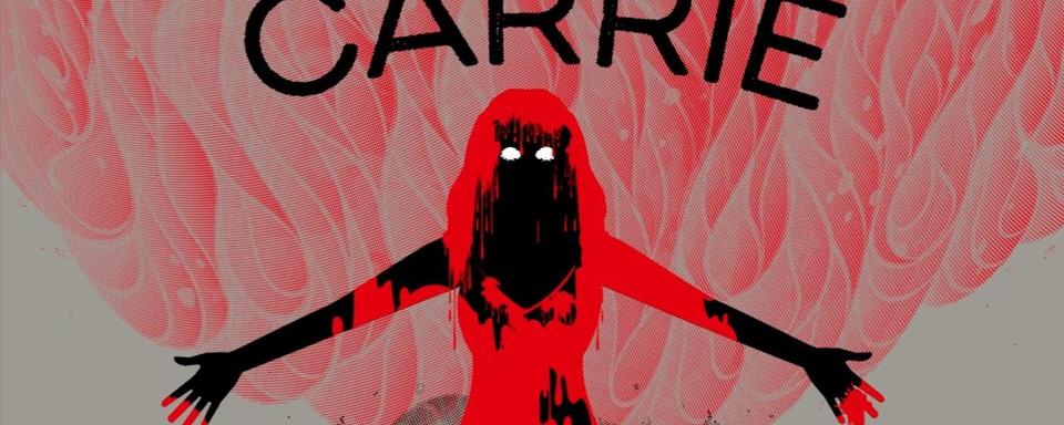 La couverture du livre "Carrie" de Stephen King. [Ldp Litterature Fantastique]