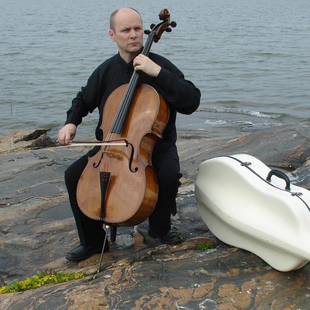 Anssi Karttunen, violoncelliste finlandais. [Libre de droits]
