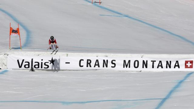 C'est à Crans-Montana que doivent avoir lieu les championnats du monde 2027 de ski alpin. [KEYSTONE - GIOVANNI MARIA PIZZATO]