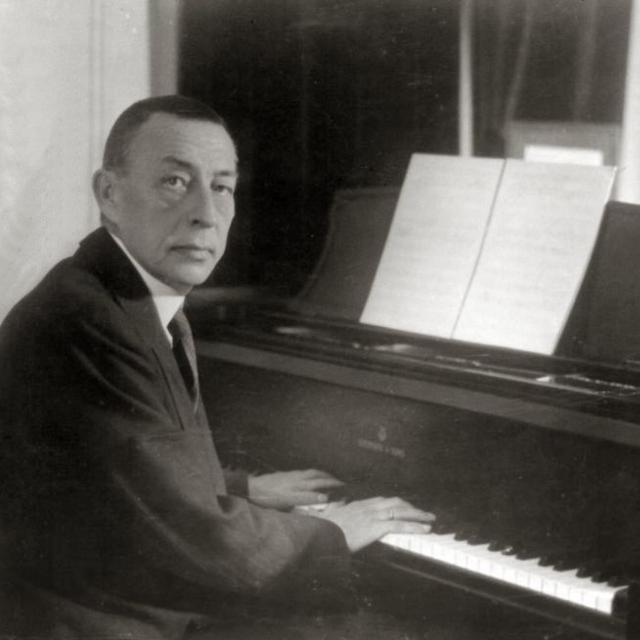 Le compositeur Serge Rachmaninoff (1873-1943). [Domaine public]