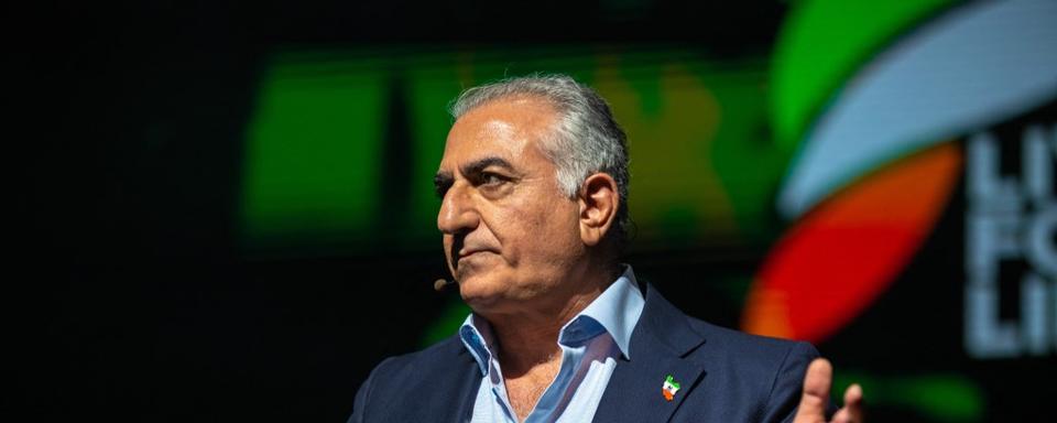 "L’Iran mérite mieux que ce régime": Reza Pahlavi, fils du Shah [AFP - David Pashaee/Middle East Image]