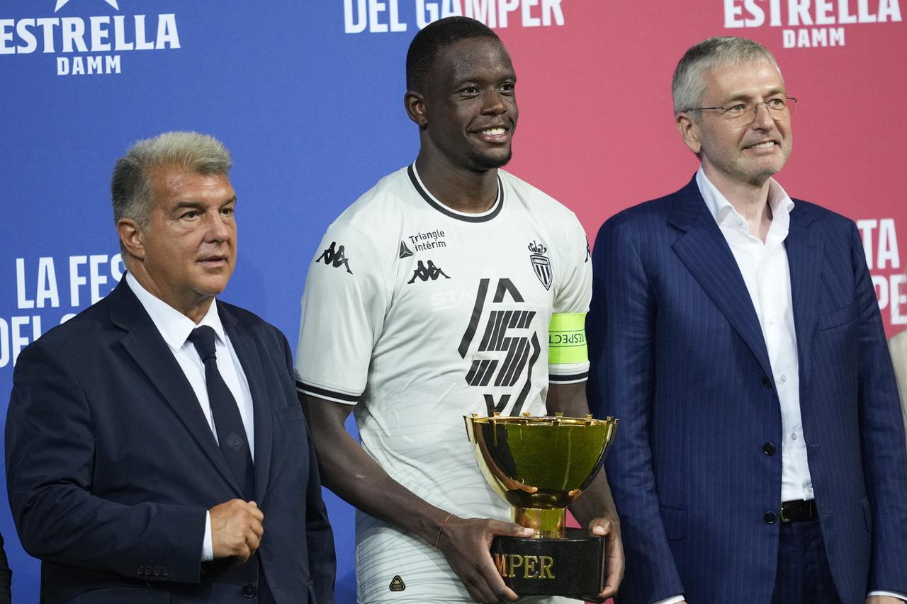 Capitaine, Denis Zakaria aura un rôle-clé au sein de l'effectif monégasque. [KEYSTONE - ALEJANDRO GARCIA]