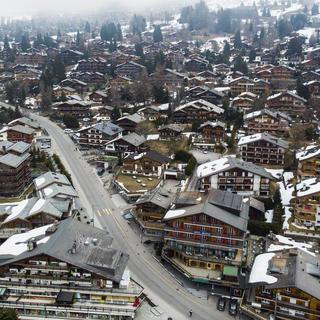 Verbier est en pole position des destinations touristiques les plus onéreuses des Alpes. [Keystone]