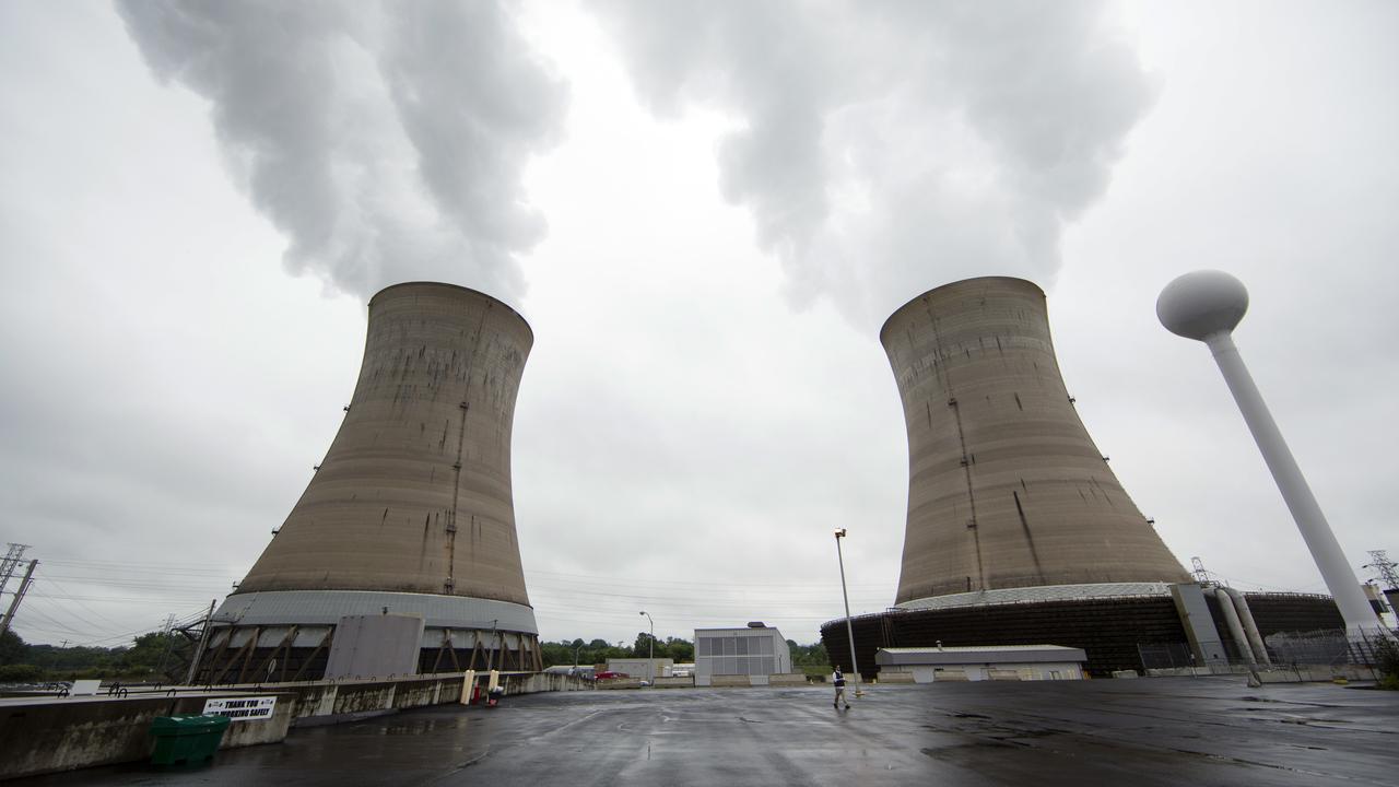 La centrale nucléaire à Three Mile Island, aux Etats-Unis. [Keystone - AP Photo/Matt Rourke, File]