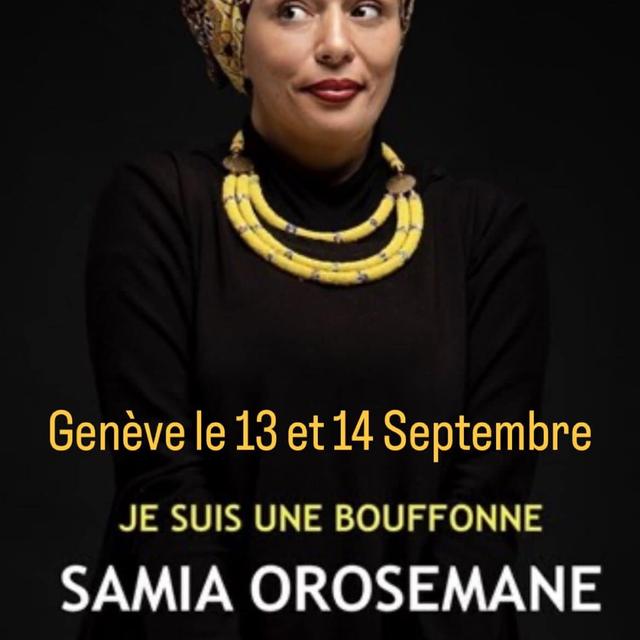 Samia Orosemane propose "Je suis une bouffonne" au Caustic Comedy Club.