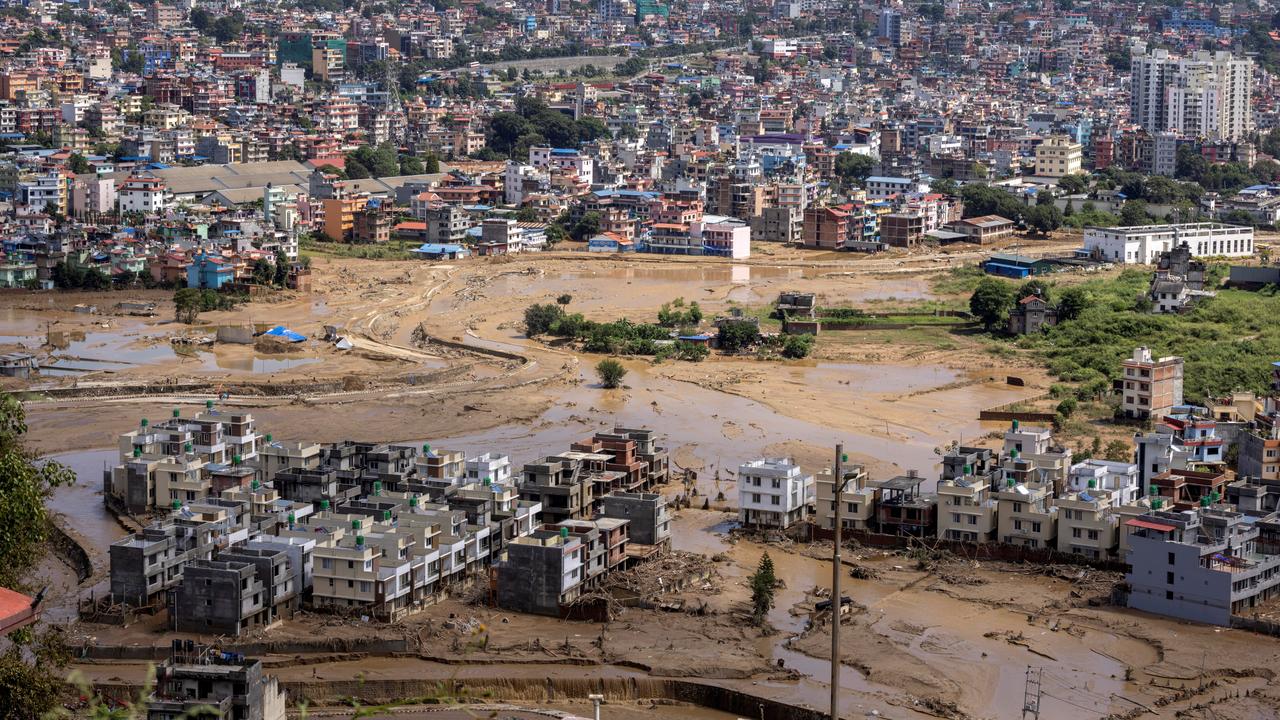 Le dernier bilan des autorités népalaises fait état de 209 morts dans les inondations du week-end dernier. [KEYSTONE - NARENDRA SHRESTHA]