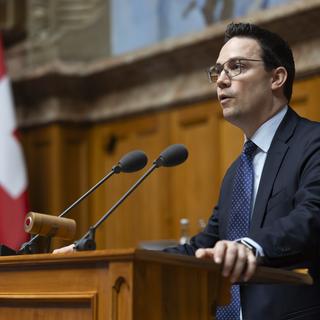 Alex Farinelli, député PLR/TI au conseil national. [KEYSTONE - Peter Klauzner]