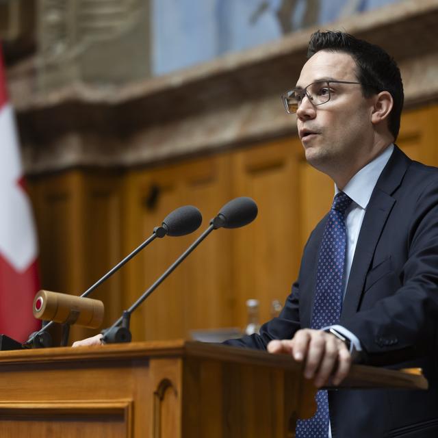 Alex Farinelli, député PLR/TI au conseil national. [KEYSTONE - Peter Klauzner]