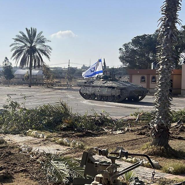 Une image officielle de la "prise" de Rafah par Tsahal. [Keystone/AP - Israel Defense Forces]