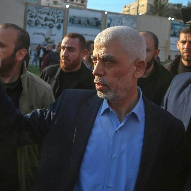 Le Hamas annonce que le chef de Gaza Yahya Sinouar est le nouveau dirigeant du mouvement. [Keystone]