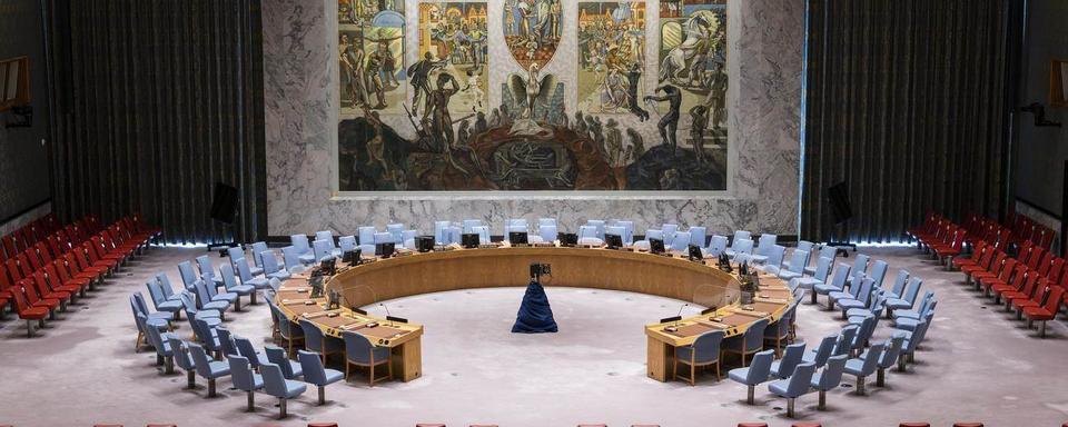 Le Conseil de sécurité de l'ONU pourrait bientôt voter sur l'adhésion de la Palestine à l'ONU. [Keystone]