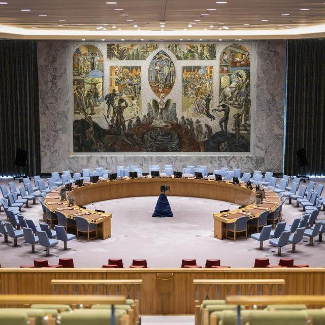 Le Conseil de sécurité de l'ONU pourrait bientôt voter sur l'adhésion de la Palestine à l'ONU. [Keystone]