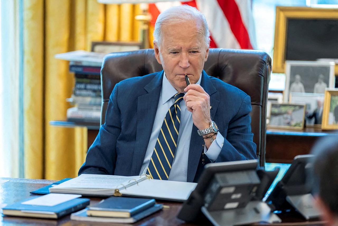 Le président américain Joe Biden s'est dit opposé à des frappes israéliennes sur le secteur nucléaire iranien (image d'illustration). [via REUTERS - The White House]