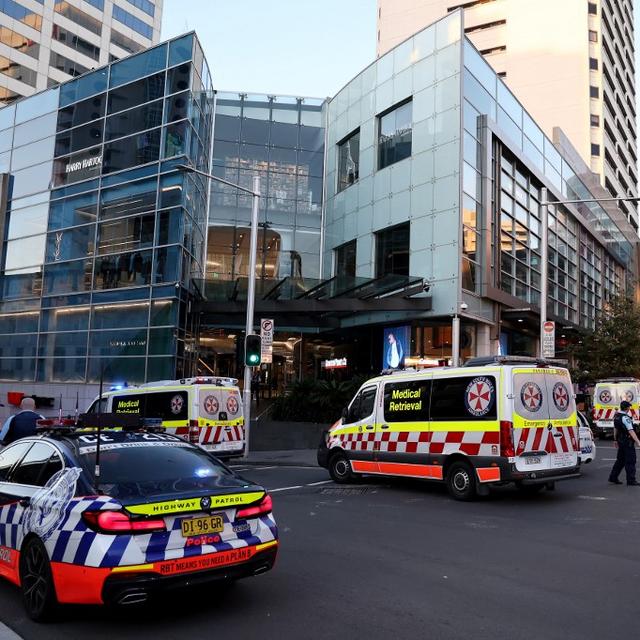 "Plusieurs personnes" ont été poignardées dans un centre commercial de Sydney [afp - David Gray]