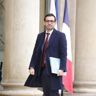 Stéphane Séjourné, nouveau ministre français des Affaires étrangères. [KEYSTONE - TERESA SUAREZ]