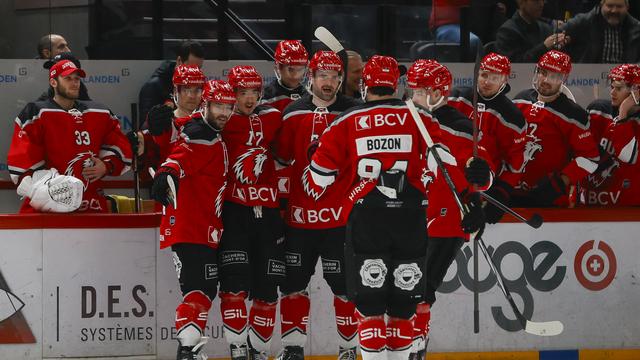Hockey sur glace: Lausanne vibre pour sa première finale. [Estelle Vagne]