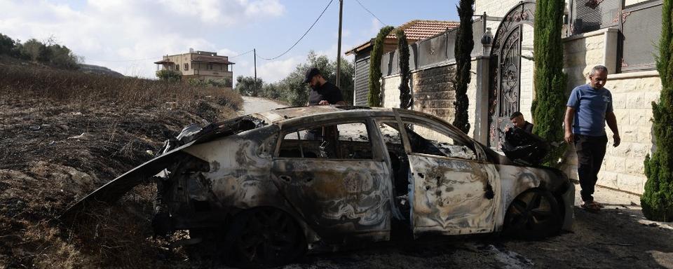 Israël condamne l'attaque meurtrière menée par des colons contre le village de Jit en Cisjordanie occupée. [AFP]