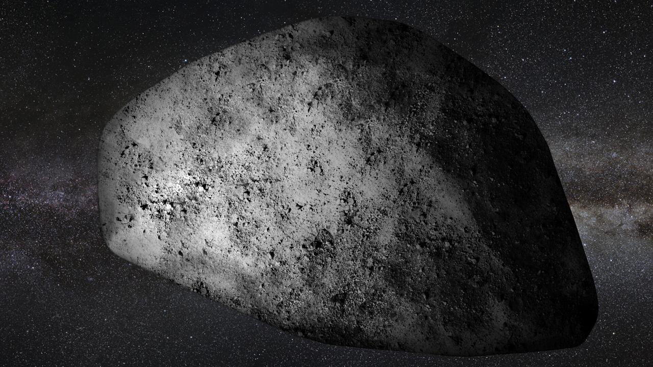 Une représentation de l'astéroïde 99942 Apophis qui frôlera la Terre le 14 avril 2029 à seulement 32'000 kilomètres. [ESA]