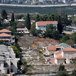 Une vue générale du village de Metula, dans le nord d'Israël, près de la frontière libano-israélienne, le 12 octobre 2023 (image d'illustration). [reuters - Thaier Al-Sudani]