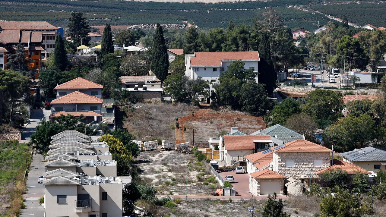 Une vue générale du village de Metula, dans le nord d'Israël, près de la frontière libano-israélienne, le 12 octobre 2023 (image d'illustration). [reuters - Thaier Al-Sudani]