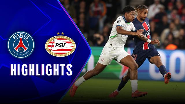 Phase de ligue, Paris Saint-Germain - PSV Eindhoven: pas de vainqueur au Parc des Princes