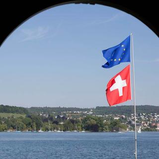 Des asymétries de communication se font sentir entre la Suisse et l'UE à propos des négociations en cours. [Keystone]