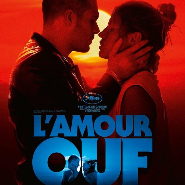 L'affiche du fil "L'amour ouf" de Gilles Lellouche. [DR]