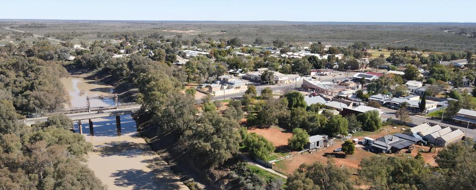 Rivière Wilcania en Australie. [RTS - Léo Roussel et Grégory Plesse]