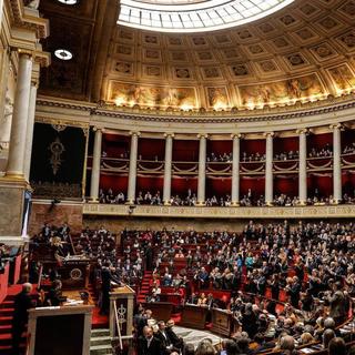 L'Assemblée nationale française. [Keystone - EPA/Teresa Suarez]