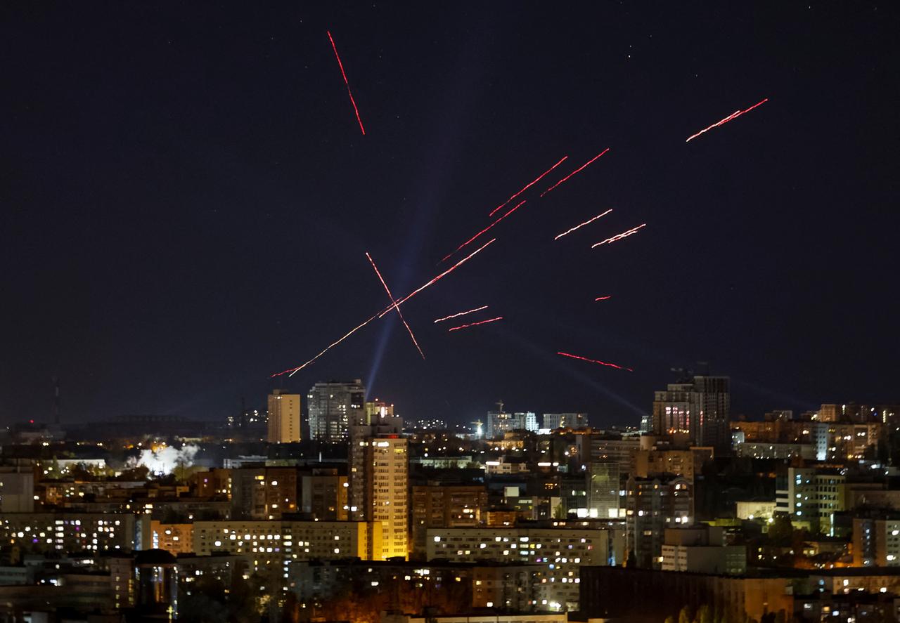 Nouvelle attaque de drones russes sur Kiev. [REUTERS - Gleb Garanich]