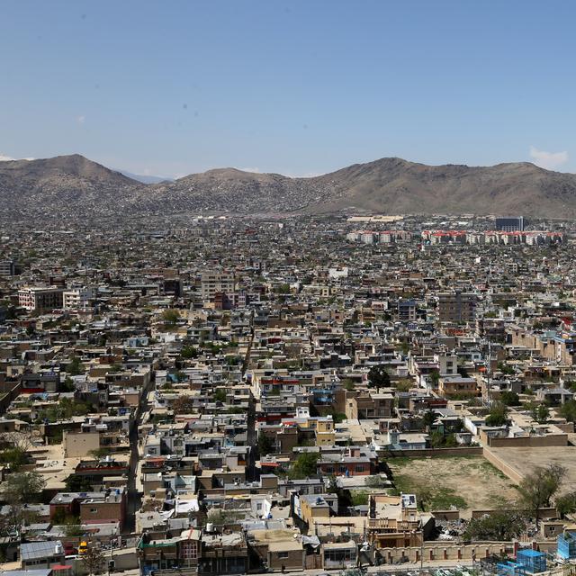 Une vue générale de la ville de Kaboul, capitale de l'Afghanistan, le 10 septembre 2024 (image d'illustration). [EPA/Keystone - Samiullah Popal]