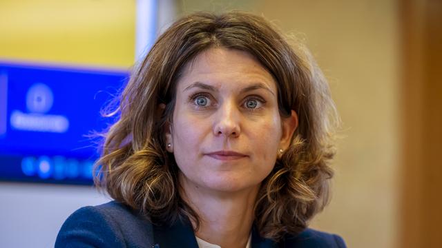 La maire de Genève, Christina Kitsos. [KEYSTONE - Salvatore Nolfi]