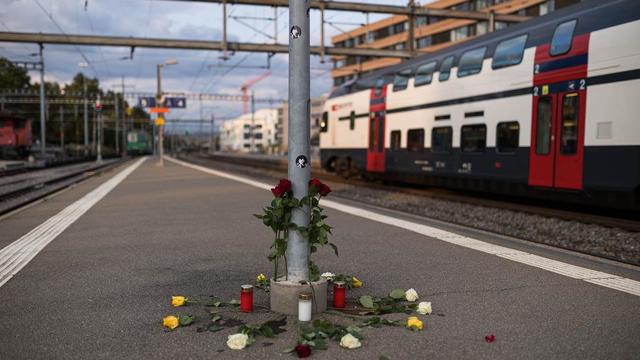 Le policier qui a tué Nzoy en 2021 à la gare de Morges a agi en état de légitime défense. [Keystone]