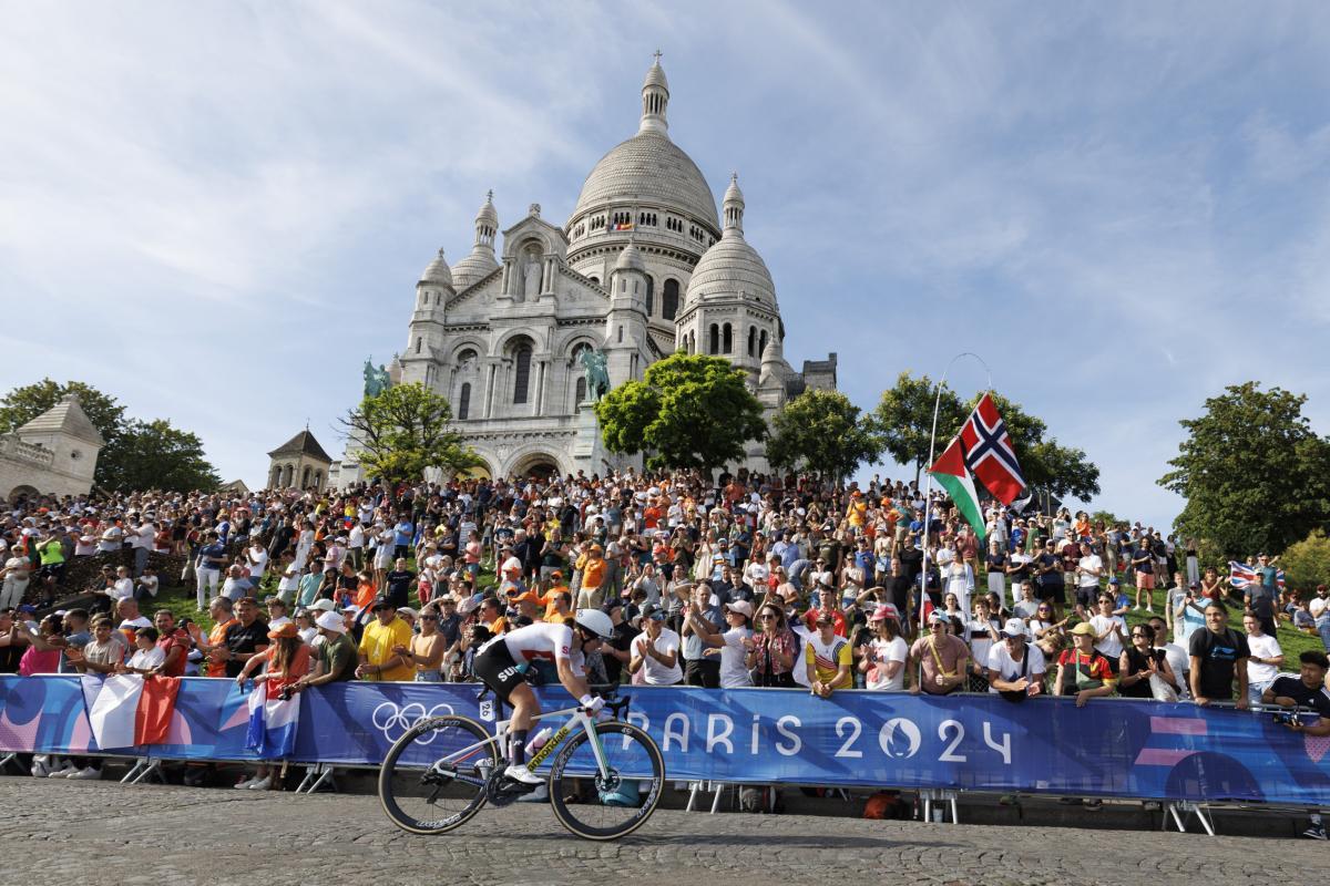 Noemi Rüegg avait excellé lors de la course en ligne des JO de Paris en août dernier. [freshfocus - Claude Diderich]