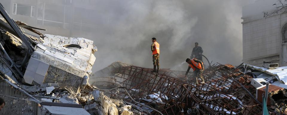 Mort du haut commandant des Gardiens de la Révolution iranienne lors d’une attaque israélienne. [AP/Keystone - Omar Sanadiki]