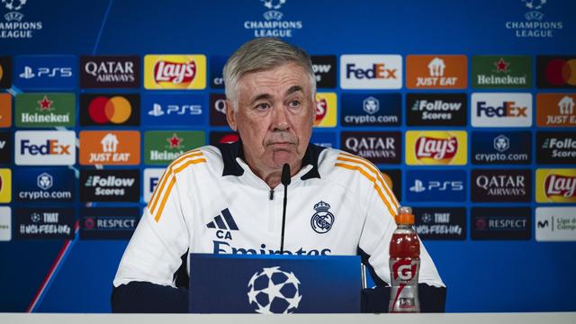 Carlo Ancelotti est apparu très touché lundi en conférence de presse. [IMAGO/Alberto Gardin]