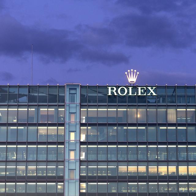 Unia dénonce "des dizaines" de cas de harcèlement au siège mondial de Rolex à Genève. [Keystone - Gaëtan Bally]
